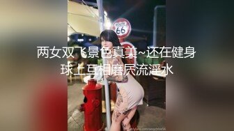 两女双飞景色真美~还在健身球上互相磨屄流淫水