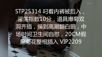 STP25314 叼着内裤被后入，淫荡指数10分，道具爆菊双洞齐插，操到高潮翻白眼，中场时间卫生间自慰，20CM假屌菊花整根插入 VIP2209