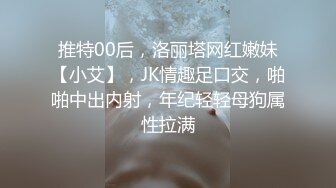 推特00后，洛丽塔网红嫩妹【小艾】，JK情趣足口交，啪啪中出内射，年纪轻轻母狗属性拉满