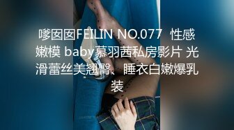 嗲囡囡FEILIN NO.077  性感嫩模 baby慕羽茜私房影片 光滑蕾丝美翘臀、睡衣白嫩爆乳装