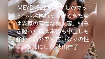 MEYD-522 本番なしのマットヘルスに行って出てきたのは隣家の高慢な美人妻。弱みを握った僕は本番も中出しも強要！店外でも言いなりの性奴隷にした 秋山祥子